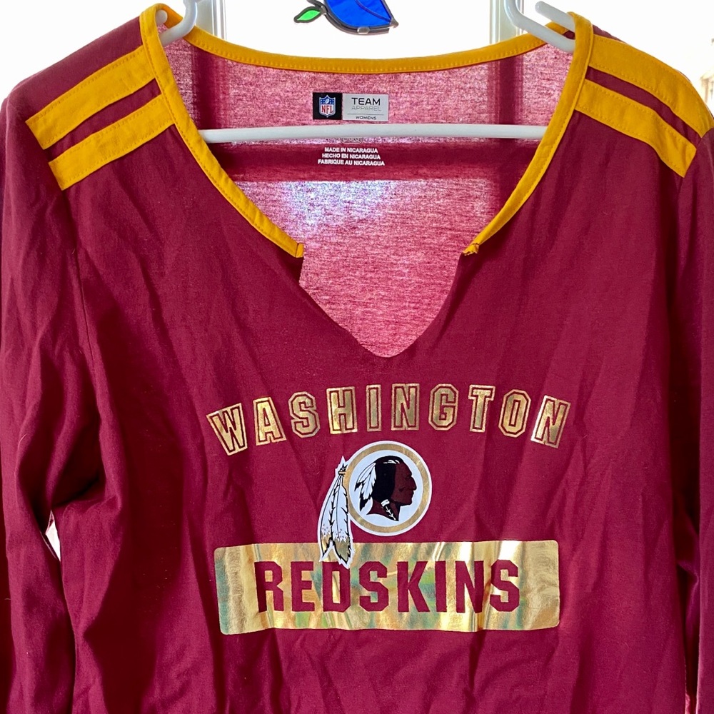 Long Sleeves Redskins Shirt